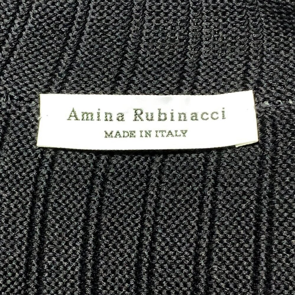 AMINA RUBINACCI  Ribbed Cardigan Sweater - Picture 7 of 8